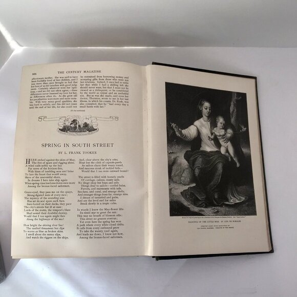 Antique 1904 Book “A Year Of The Century” Volume 1 The Century Co, New York - Picture 10 of 10